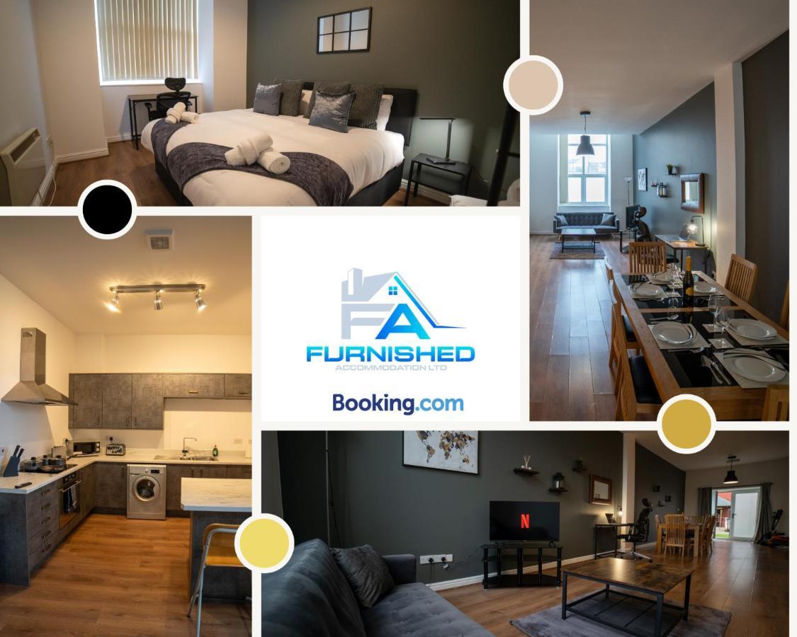 Contractor Stays By Furnished Accommodation Liverpool - Free Parking Exterior foto